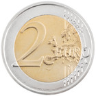 2024 Estonia     2 Euro Uncirculated Unc Coin - National Flower  Cornflower