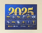 2025 West Virginia Mountaineers College Football Pocket Schedule United Bank     