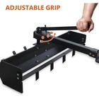 42  Tow Behind Box Scraper Lawn Tractor Attachment W  Steel Box Blade Hitch Tow