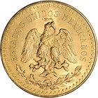 1928 Mexico Gold 50 Pesos - Average Circulated - 1 2056 Oz