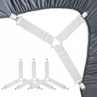 Bed Sheet Fasteners  Adjustable Mattress Suspenders  Mattress Cover Straps  B   