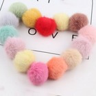 Balls Fluffy Pompoms - Fur Pompon Diy Keychain Colorful Pom Pom Accessories 10pc