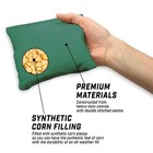 Cornhole Bean Bags Set 4 All Weather Dark Green Gosports Official Regulation