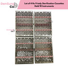 Lot Of 4 Hu Friedy Sterilization Cassettes