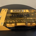Dewalt 34 Piece Tool Kit Dwmt45034 Chrome New Sealed 1 4   3 8 Drive Socket Set