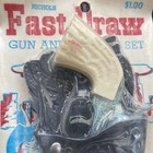 Vintage Nichols Fast  Draw Cap Gun   Holster Set Cap- Firing Original Package