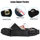 Waterpoof Running Bum Bag Fanny Pack Travel Waist Belt Zip Hiking Sport Pouch