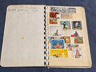 Vintage Pocket Stock Book With Many Stamps  pl188 