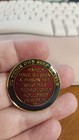 Blue Black Red Gold Alcoholics Anonymous  Aa 38 Year Medallion Token Coin