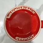 Waechtersbach Germany 1995 Red Christmas Tree Mug Vintage Holiday Ceramic