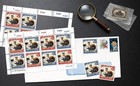 Snail Mail  - Decorate Your Mail - Artistamps seals On Gummed Paper And Perf d