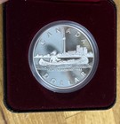 1984 Royal Canadian Mint 150th Anniversary Of Toronto Proof Silver Dollar Coa