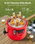 Vevor Insulated Beverage Dispenser For Hot And Cold Drinks 2 2 Gal 8l Cooler Jug