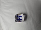 Vintage 1960 s Large 1  See Through Clear Resin Dice 