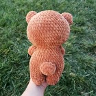 Bear Plush Love Handmade Plushie Crochet Amigurumi Teddy Bear Stuffed Toy