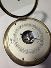 Schatz Vintage Brass Ship s Compensated Barometer Made In Germany Untested