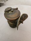 Vintage Antique Auto Lite Brass Coal Miner Carbide Head Light Universal Lamp Co