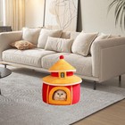 Pet Cat House Winter Warm Kennel Cozy Washable Cat Bed Cave For Kitten Kitty