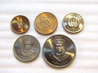 1979 Tonga 1  2  5   10  20 Seniti F a o  Unc 5 Coin Set