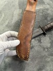 Vintage Wwii Camillus Usmc Fighting Knife Leather Handle Sheath Usa Original