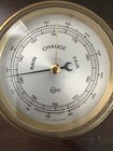 Barigo Barometer Brass Nautical Marine Instrument Germany Weather Vtg