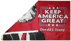 3x5 Trump 2028 Americans For Trump Keep America Great Red Flag Banner Grommets