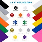  Permanent Vinyl Roll-12 Pack 12   5 Ft For Cut silhouette cameo Cutters craft