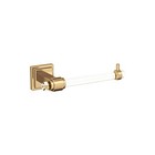 Amerock Clear champagne Bronze  Single Post  Toilet Paper Holder  7-1 16 In