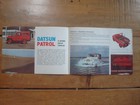 Vintage Datsun Patrol 145hp 4-wheel Drive Vehicle Brochure  Early 1960s