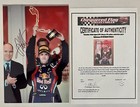 Sebastian Vettel Hand Signed Photo With Coa - 2011 Monaco Formula 1 Grand Prix