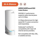 Never Opened Arris Surfboard S33 Docsis 3 1 Cable Modem 3 5gbps 2 5gbe 2-port