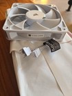 Corsair - Rs120 120mm Pwm Fans  3-pack  - White  non-argb 