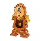 New Disney Parks Beauty And The Beast Cogsworth Clock 10  Working Clock Figurine