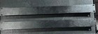 Metal Audio Rack Blank Spacer 19  X 1 3 4  Black   Metal With Lip  set Of 2 