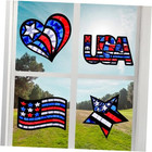  24 Pack Diy Suncatcher Paper Crafts Stained Glass Effect Paper Suncatchers  