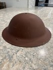 Ww2    43    British Army Helmet Brodie  Steel Chin Strap but No Liner   No Dents