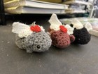 Hand Made Crochet Aunt Judy Baby Guinea Pigs Saves Moms   Babies Keychain Orname