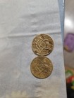 Bulgarian Bronze Coins  50 Stotinki 1937 Years