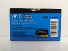 Sony Vhs-c Premium Blank Video Cassette Tape For Camcorder Tc-30vhgl New Sealed