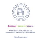 Harrisville Designs Friendly Loom Potholder Cotton Loops 10 Inch Pro Size Loops