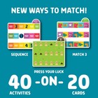 40 Pcs Travel Matching Puzzle Game Set Kids Brain Educational Toy Board