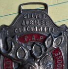 Loyal Order Of Moose 1913 Silver Jubilee Cincinnati Watch Fob