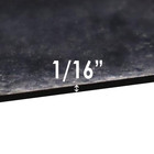 Nitrile Commercial Grade Rubber Sheet Black 60a 0 062 In  X 36 In  X 72 In 