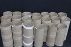20 Empty Toilet Paper Rolls Cardboard Tubes Arts   Crafts School Project