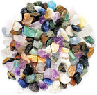 Rock Collection Kit 250  Rocks Gemstones Crystals Fossils Stem Science For Kids
