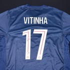 Vitinha Signed Paris Saint-germain Nike Authentic Soccer Jersey Bas Beckett Auto