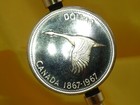 1867-1967 Canada Canadian  1 One Dollar Coin Km  70 Elizabeth Ii