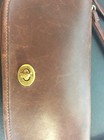 80s Vintage Dorcelle Light Brown Tan Leather Turn Lock Mini Shoulder Bag 9 