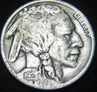 Tougher Date 1921-p Buffalo Nickel 5   Free Shipping  Lc29df