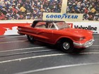 Aurora Rare  1960-62 Tjet Vibrator 1544    wine Thunderbird    Shelf Queen Runs Good